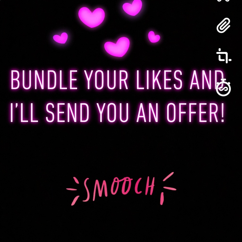 Bundles your likes and I’ll see you a offer!!